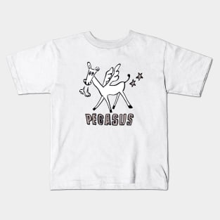 the pegasus t-shirt / oyasumi punpun Kids T-Shirt